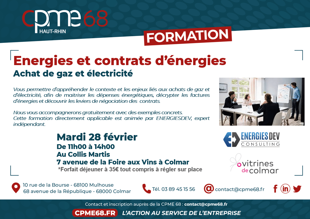 Formation Gratuite Pour Mieux Ma Triser Vos Factures D Nergies En